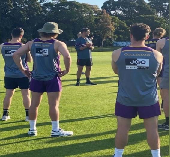 Wesley Collegians sponsorship JGC Electrical services Melbourne